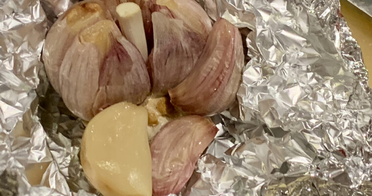 Tip Tuesday: oven roasted garlic